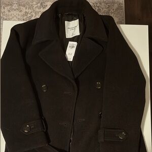 Abercrombie & Fitch Dark Brown Trench Coat